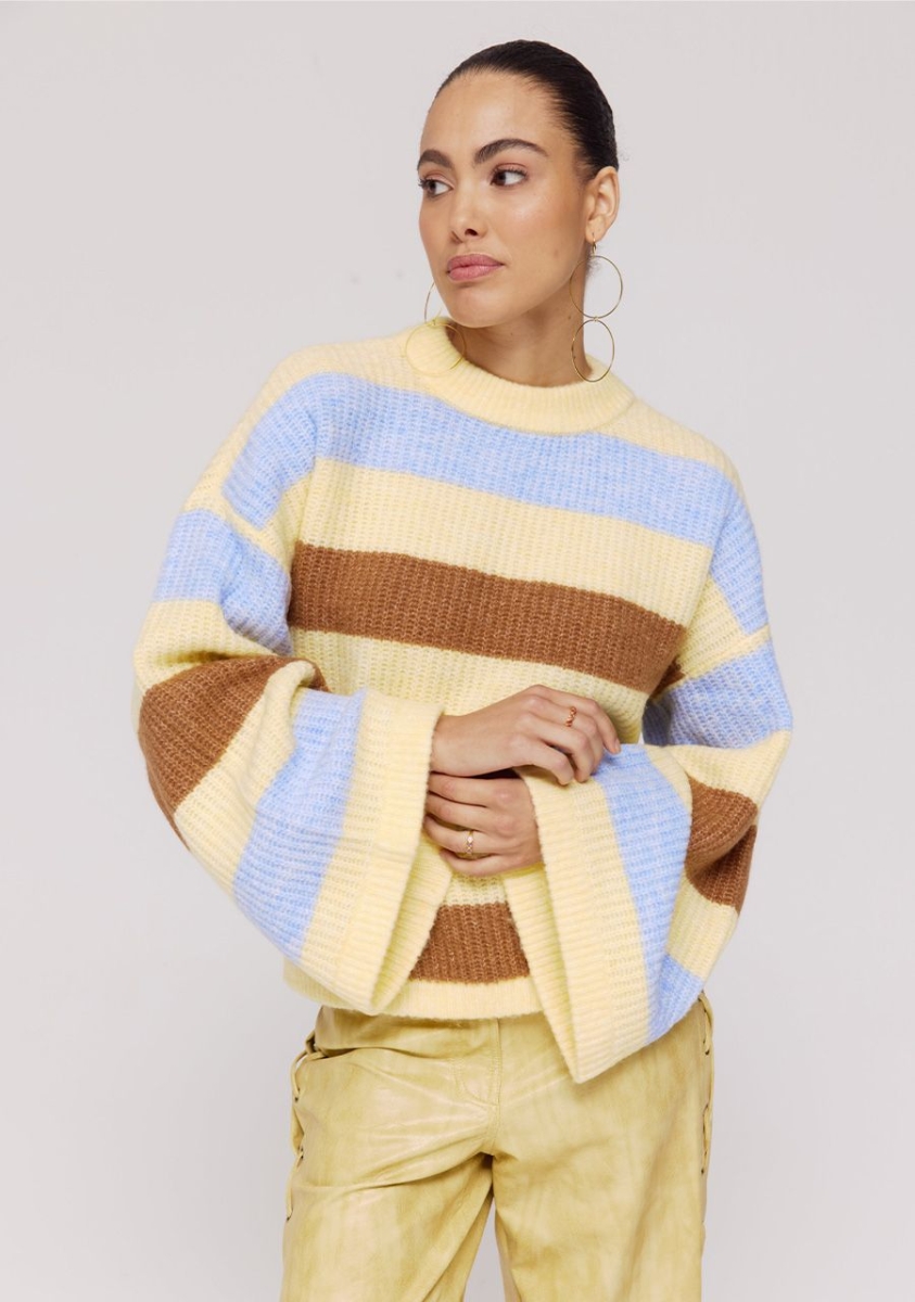 Alex jumper multi stripes