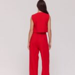 Anna pants poppy red