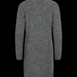 Vininny high neck knit dress grey