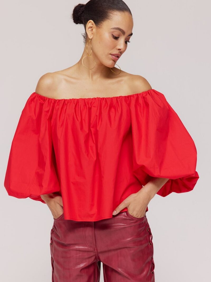 Lauren shirt poppy red