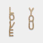 Love you earrings