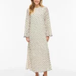 Viebla ankle dress polkadot
