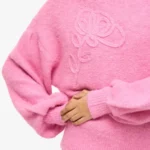 Viamarley flower knit pink