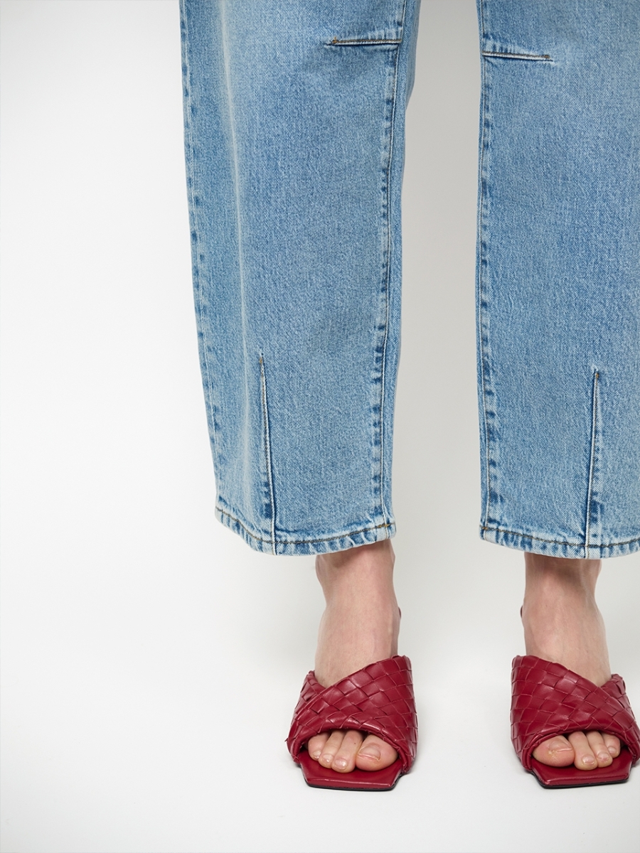 Brave barrel leg jeans blue