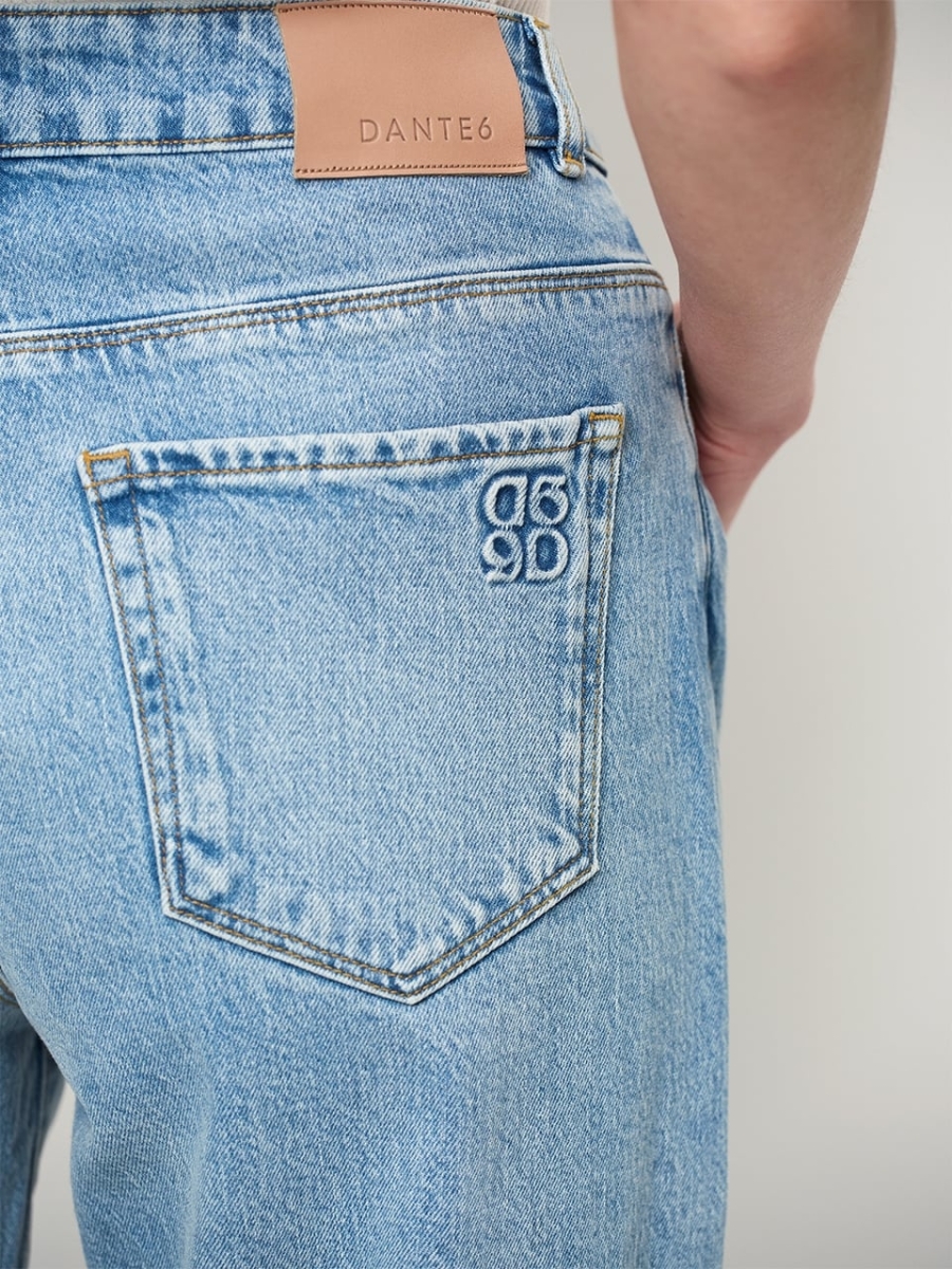 Brave barrel leg jeans blue