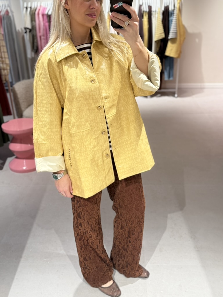 Mees jacket light yellow
