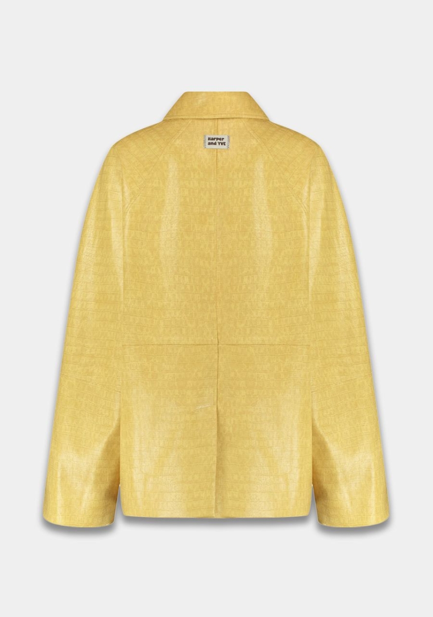Mees jacket light yellow