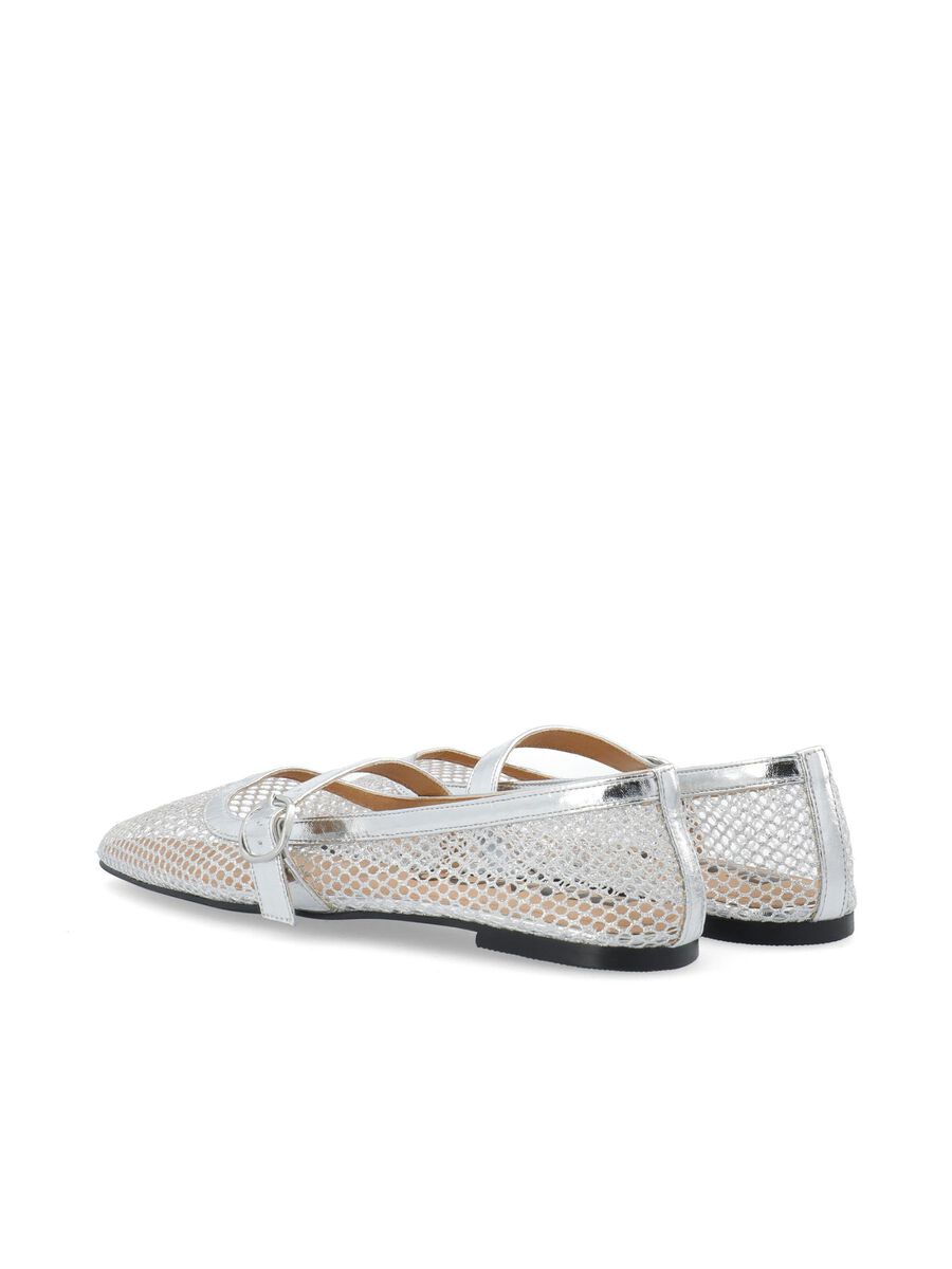 Bialilja marie jane ballerina silver