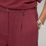 Kenila pants berry red