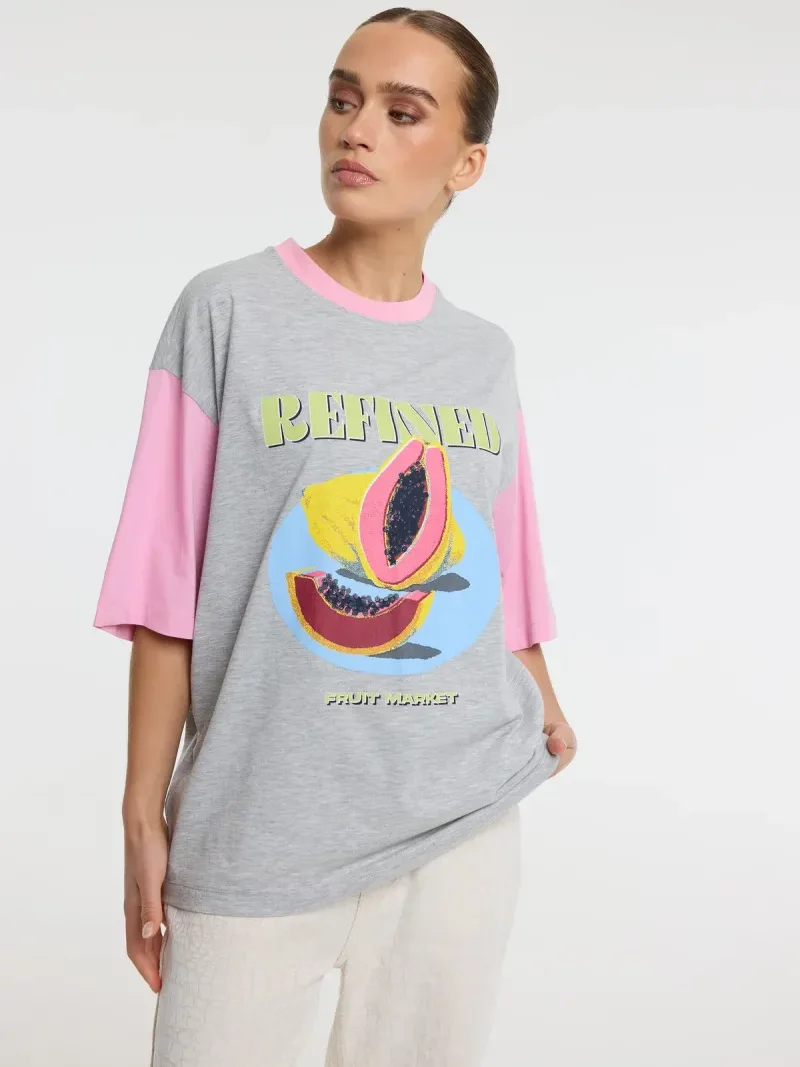 Loui oversized t-shirt grey