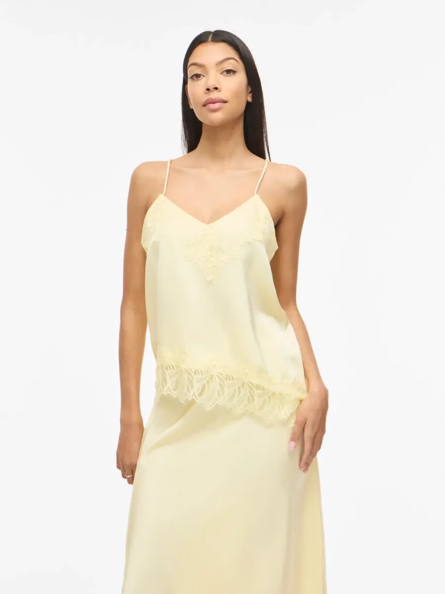 Vilea strap top yellow