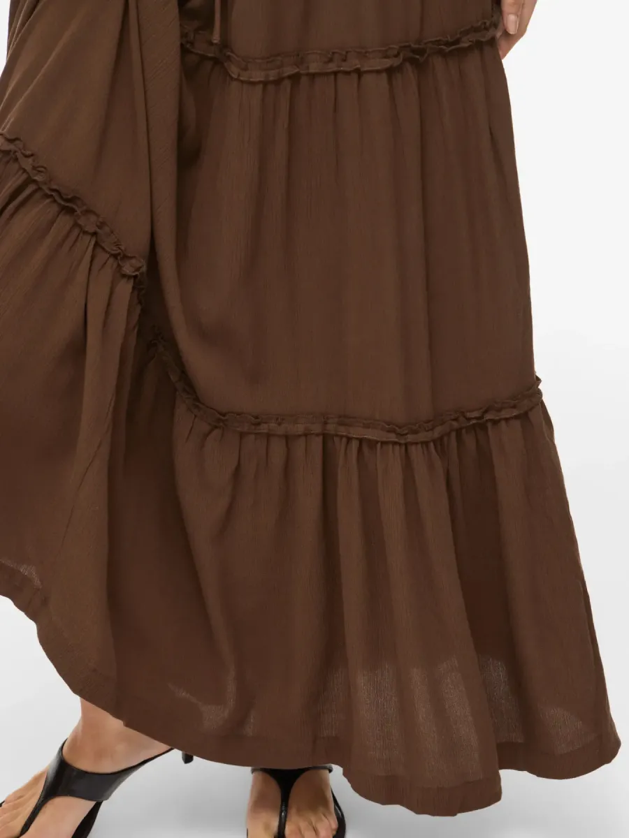 Vilomanja ankle dress brown