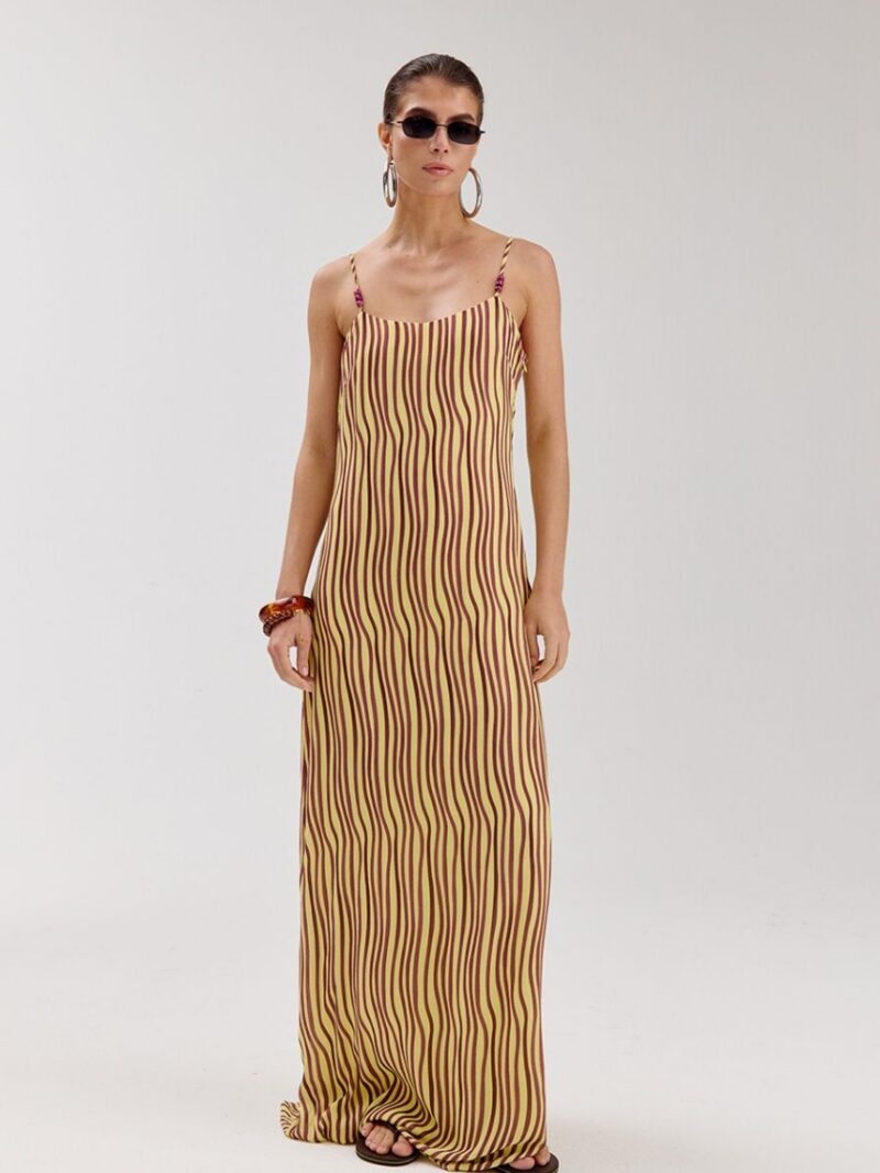 Vivien dress sassy stripe