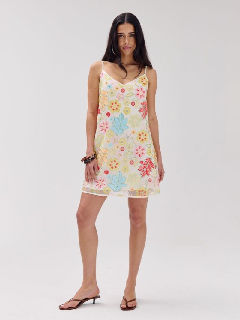 Romy dress ecru