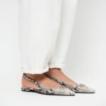 Cinque slingbacks snake