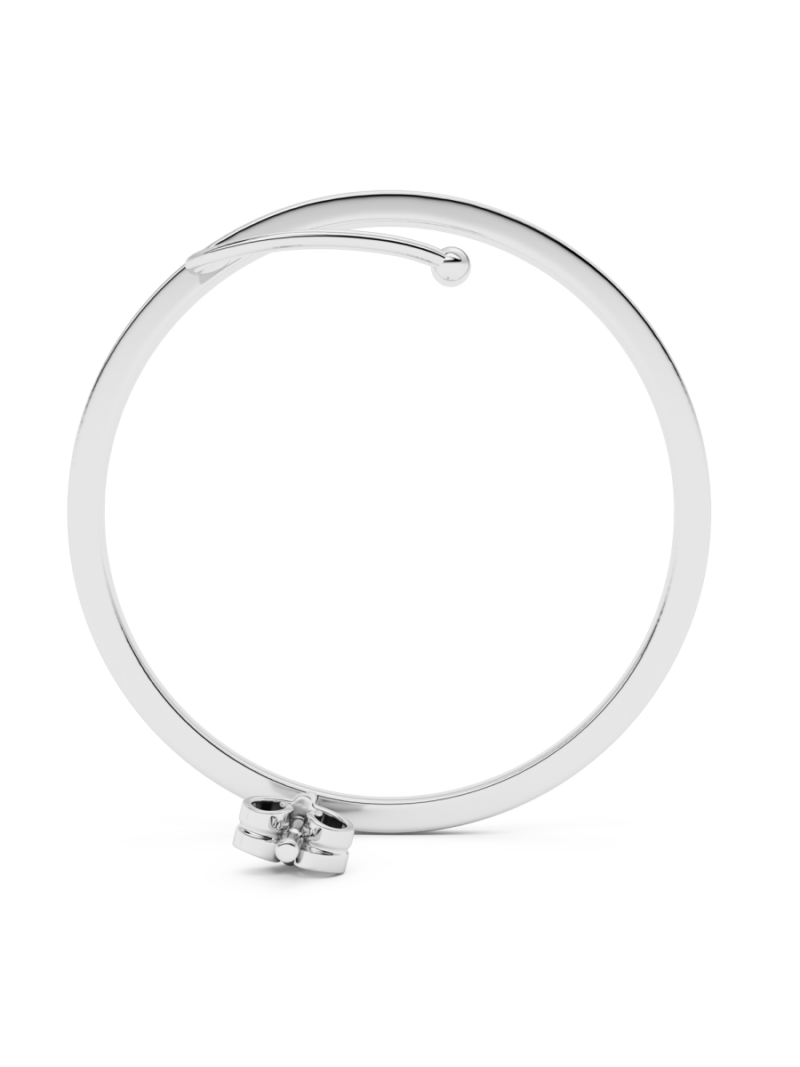 Kay earstud silver