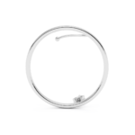 Kay earstud silver
