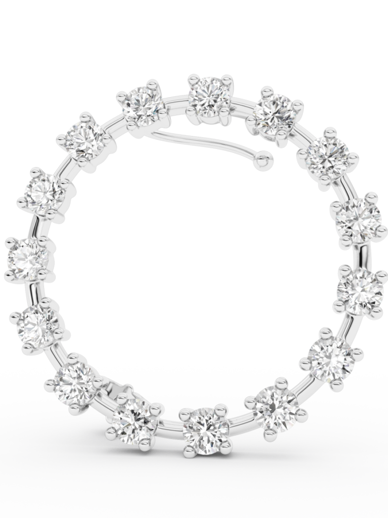 Ray earstud silver
