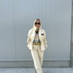 Gina jacket almond oil