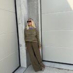 Meike pants muted moss