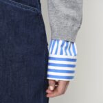 Thames knit mixed grey