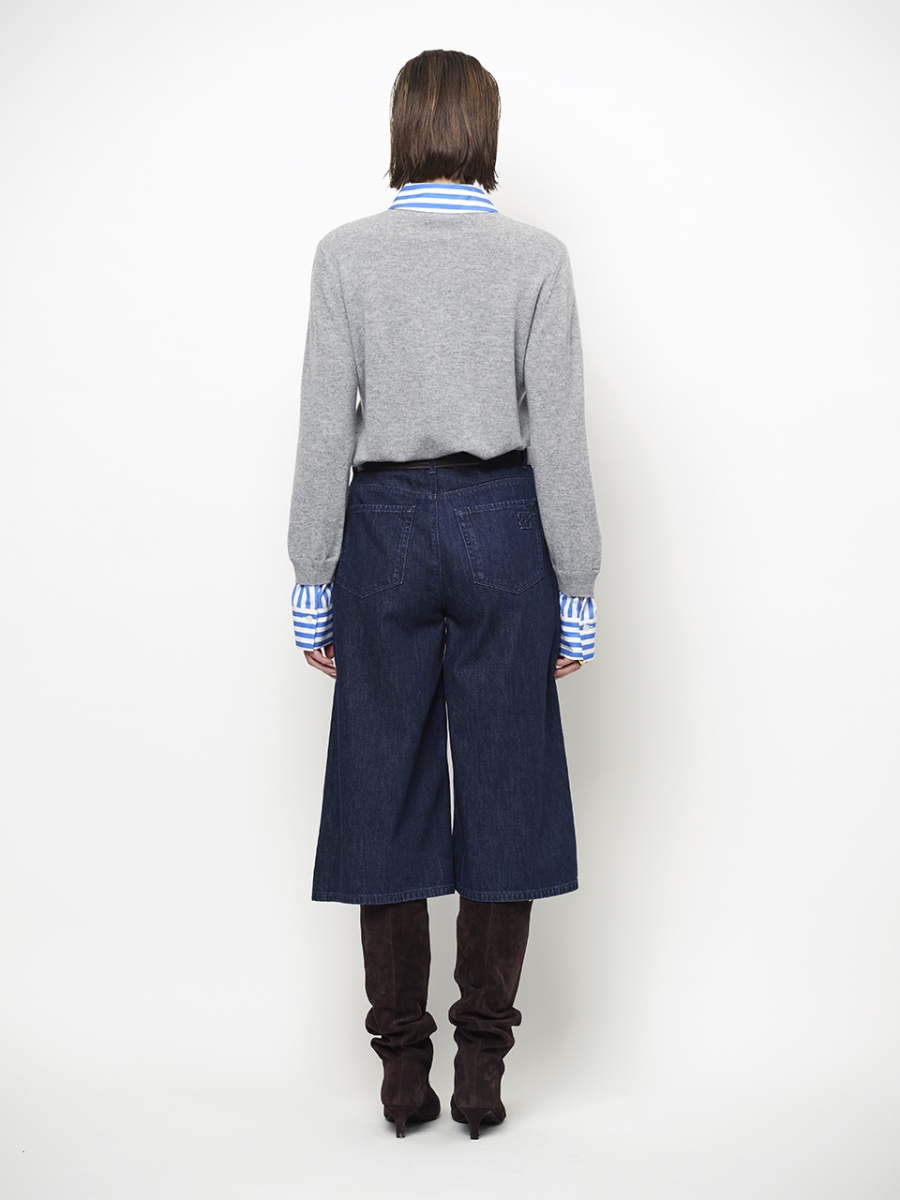 Thames knit mixed grey