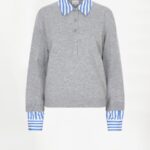 Thames knit mixed grey