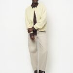 Toronto knit yellow cream