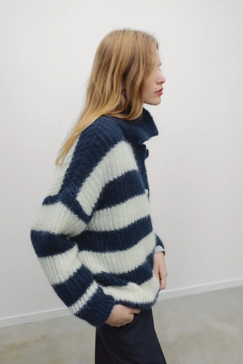Ellie polo stripes