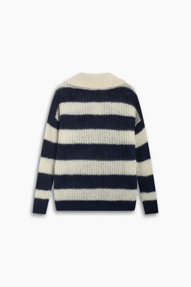 Ellie polo stripes