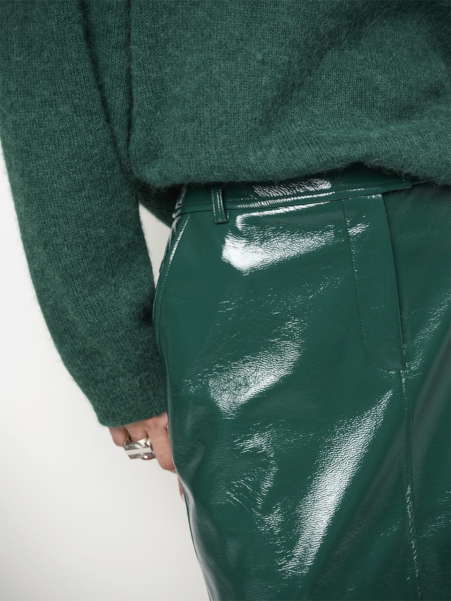 Evon mini skirt evergreen