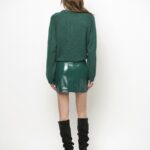 Evon mini skirt evergreen