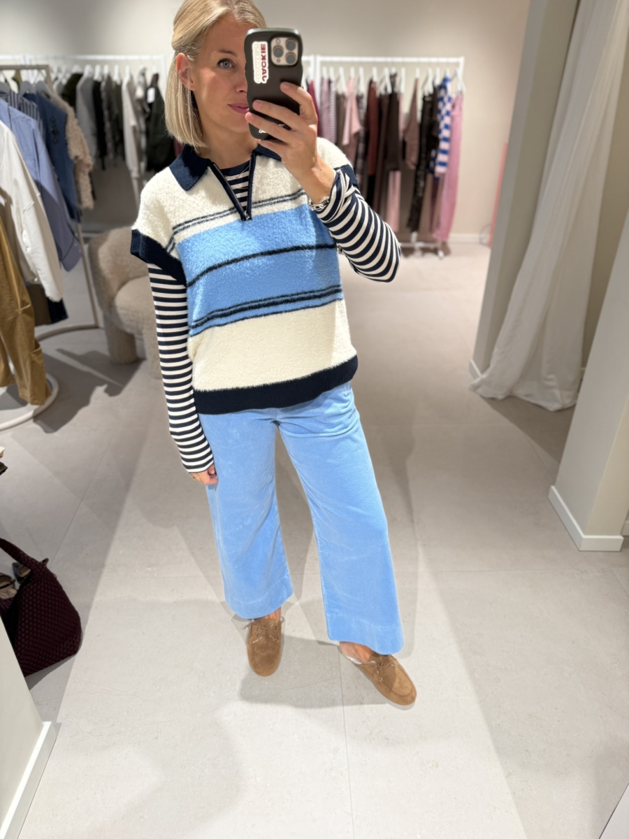 Jimmy velours celeste