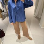 Ketty shirt indigo stripe