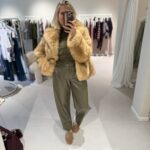 Live jacket muddy fur