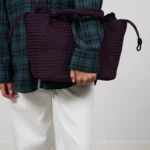 Medium bag aubergine