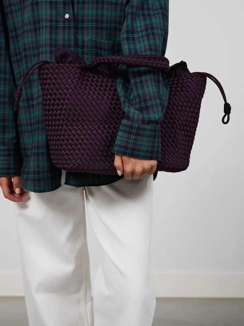 Medium bag aubergine