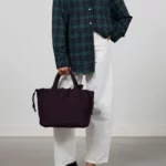 Medium bag aubergine