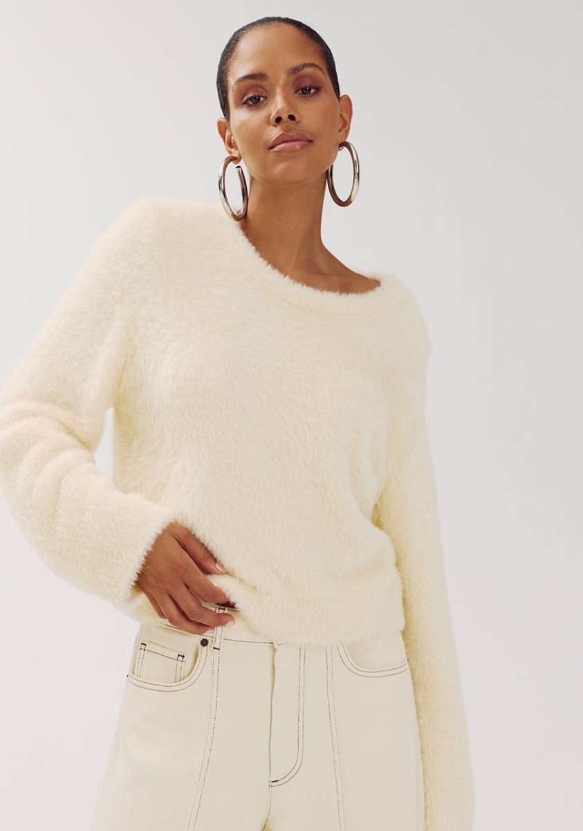 Nina jumper almond oil