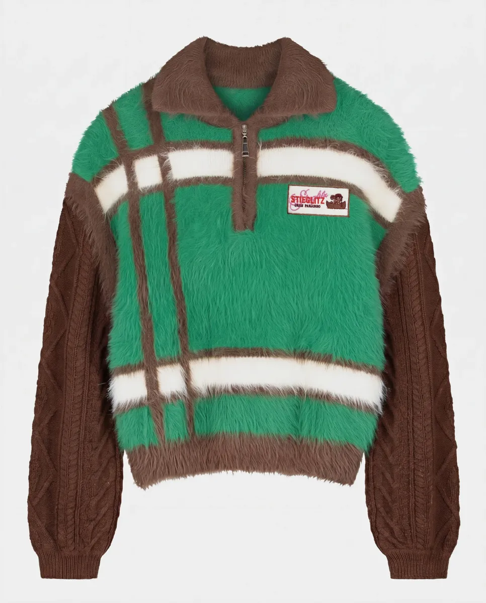 Santo knitted sweater green