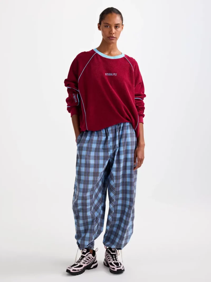 Silvana terry sweater red