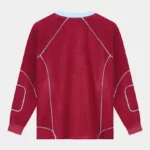 Silvana terry sweater red