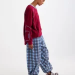 Silvana terry sweater red