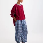 Silvana terry sweater red