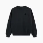TNS logo rib collar sweatshirt moon