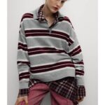 TNS spin polo stripe