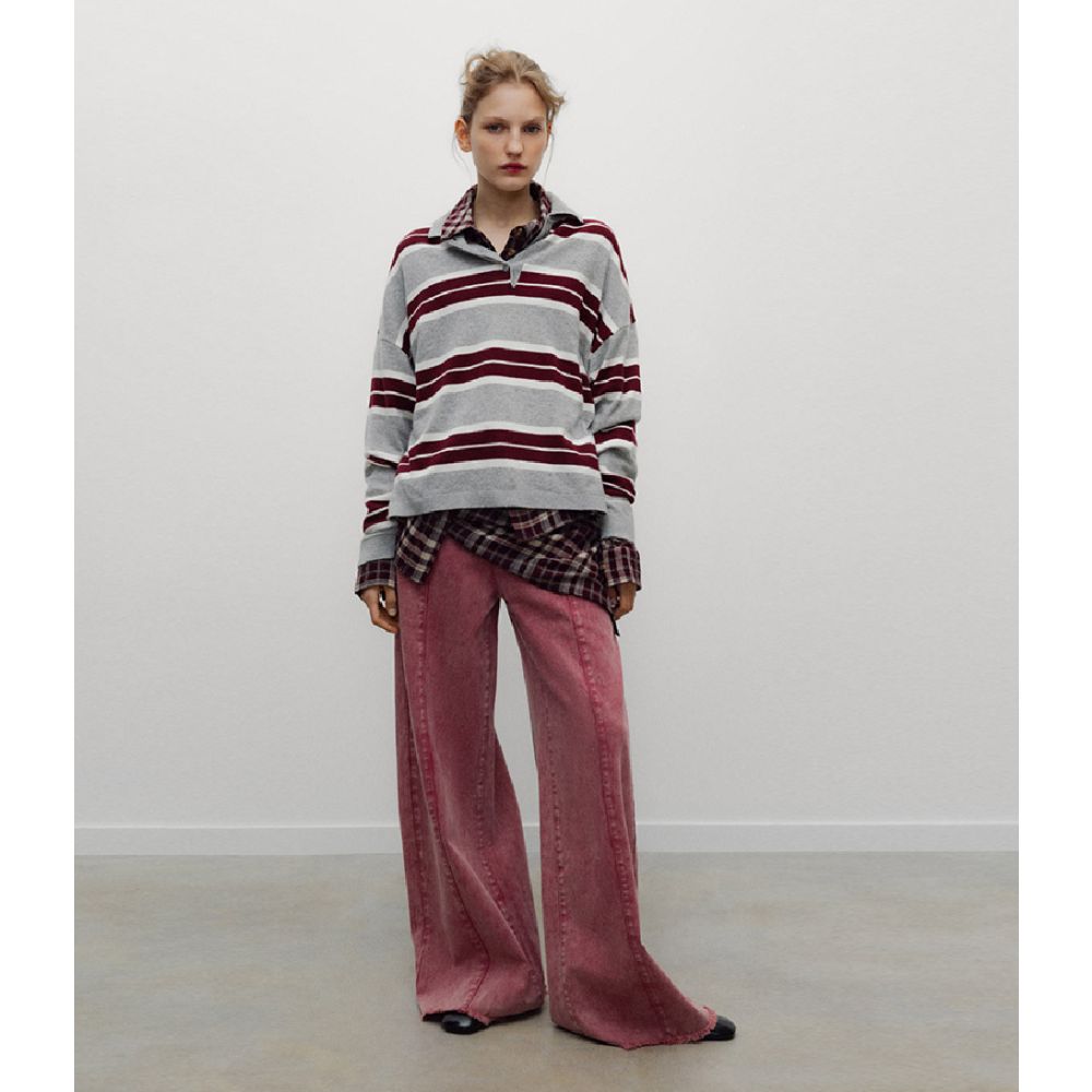 TNS spin polo stripe