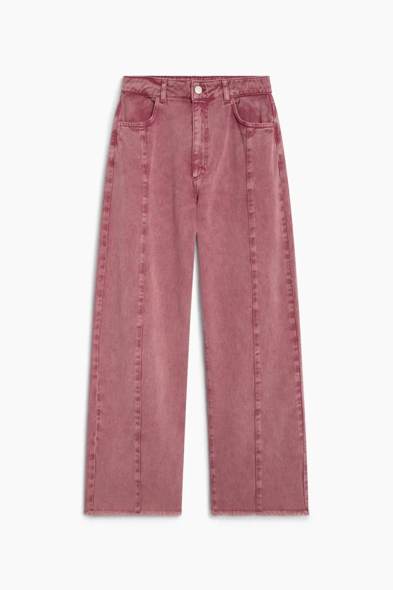 TNS wide leg trouser rumba red