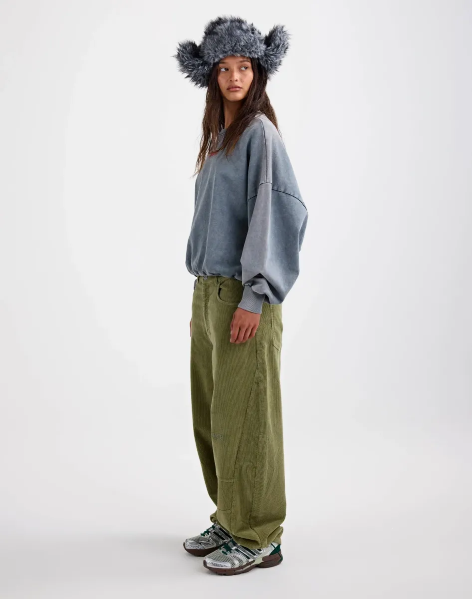 Tino balloon pants green