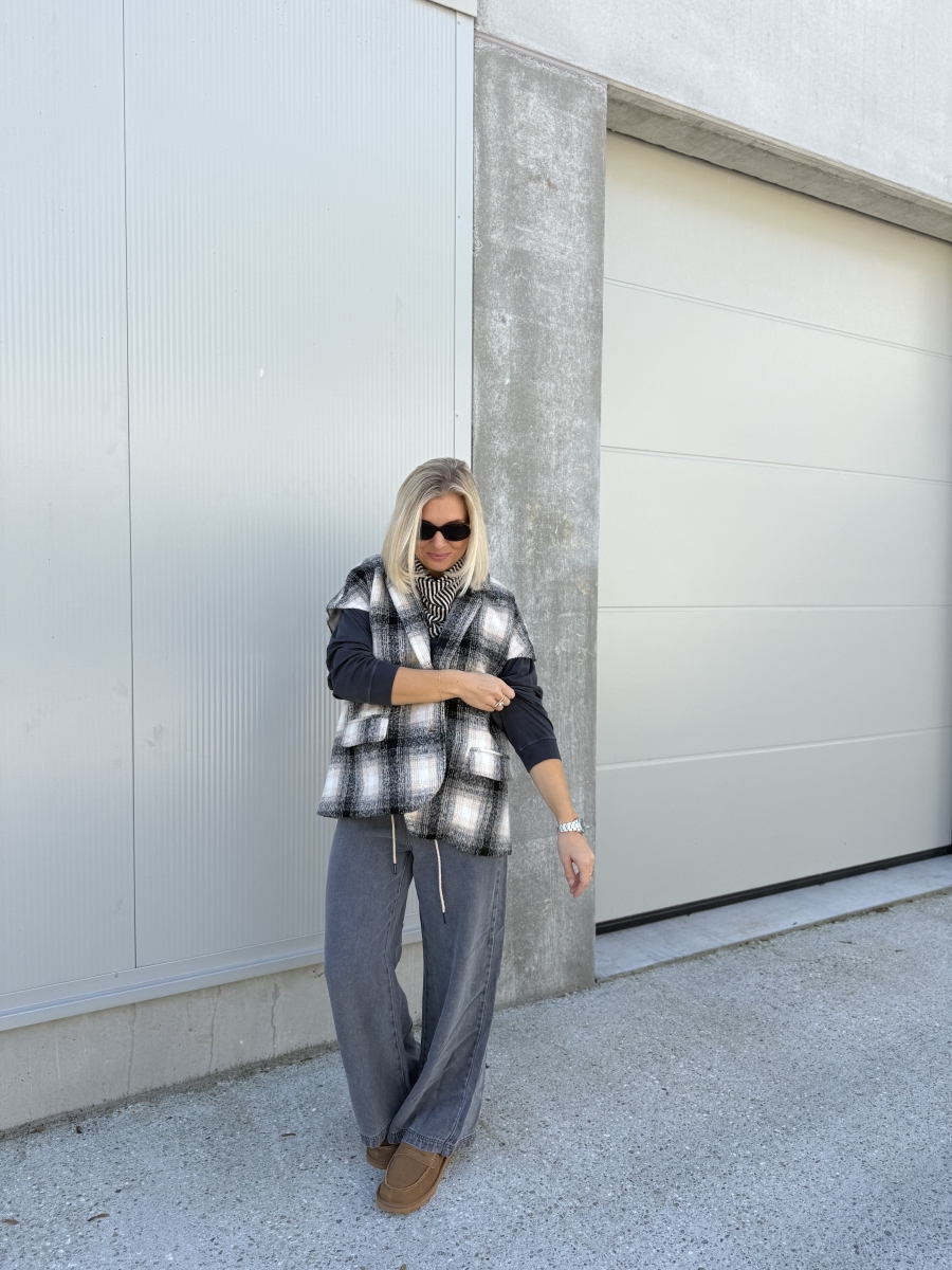Vick longsleeve antracite